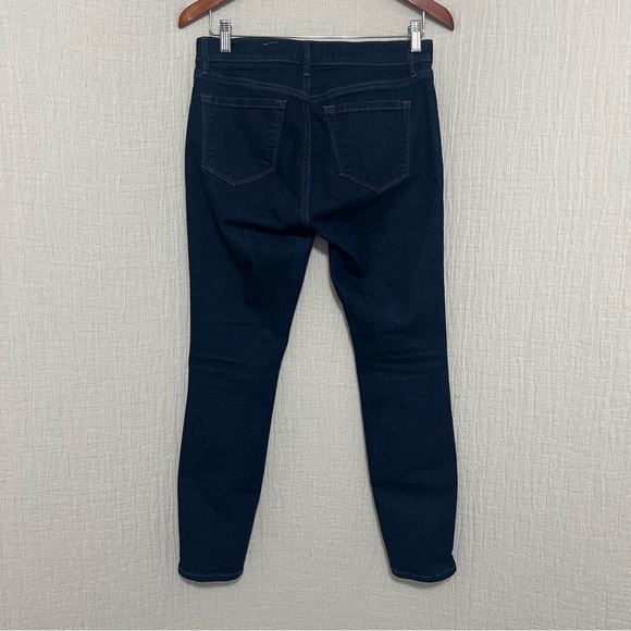 LOFT Modern Skinny Dark Navy Blue Jeans Stretchy size 4 - Picture 3 of 8